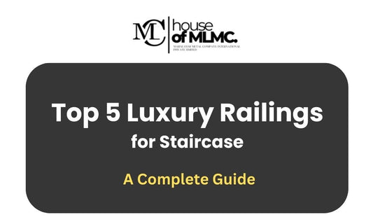 Top 5 Luxury Railings for Staircase That Redefine Modern Living