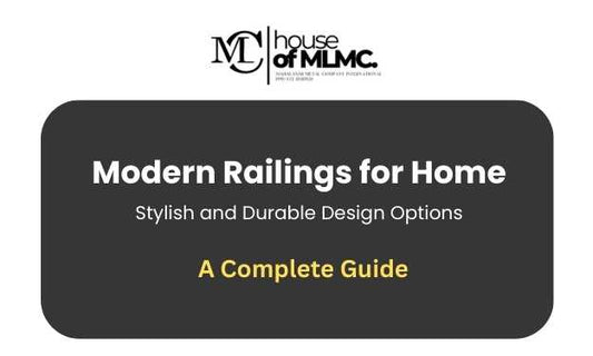Modern Railings for Home – Stylish and Durable Design Options